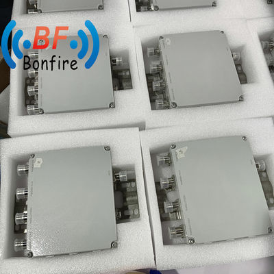 4.3-10f Интерфейс DIN-F RF Quadplexer Multiplexer для 698-960/1710-1880/1920-2170/2600-3800 МГц