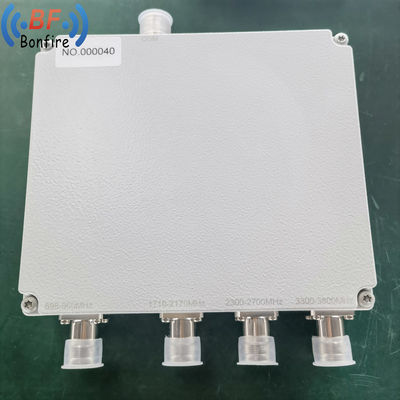 RF 5g Indoor Combined 1710-2700MHz Quadplexer с 4in 1out Diplexer и N 4310 DIN Connector