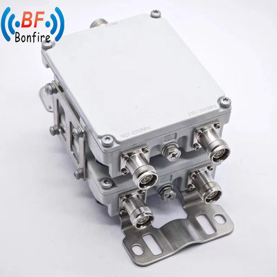 Красный VHF UHF Комбинатор 1710-1880/1920-2170/2300-2700MHz RF LC Комбинатор N Женский разъем