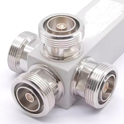 Ультраширокополосный 2/3/4 Way Low Pim Reactive High Power Splitter с интерфейсом DIN-F