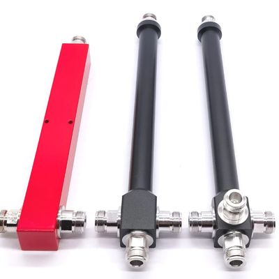Высокая мощность N-F 2/3/4 Way Splitter для общественной безопасности 698-3800MHz/Grey/Red/Black/Customized