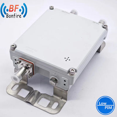 Серый 1710-2170 МГц 2300-2690 МГц RF Low Pim Cavity Duplexer Combiner N женский тип для связи