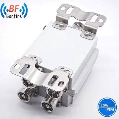 Серый 1710-2170 МГц 2300-2690 МГц RF Low Pim Cavity Duplexer Combiner N женский тип для связи