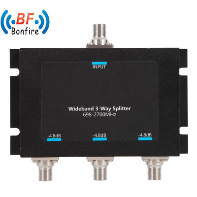 698-2700MHz Широкополосный двухсторонний микрополосовой разделитель 3dB 50W NF Пакет валовой вес 0,190 кг