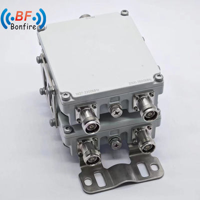 RF Диплексер 1710-1880 1920-2170 2300-2400 2500-2700 МГц DIN-F Диплексер Ctriplexer Ombiner