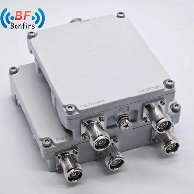 RF Диплексер 1710-1880 1920-2170 2300-2400 2500-2700 МГц DIN-F Диплексер Ctriplexer Ombiner
