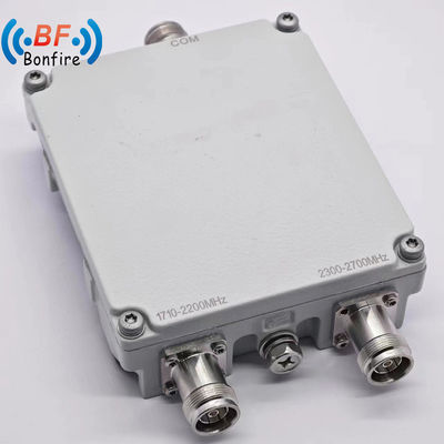 2300-2400 2500-2700 МГц Низкий Pim -150dbc RF Триплексер с разъемом N/4.3-10 и интерфейсом DIN-F