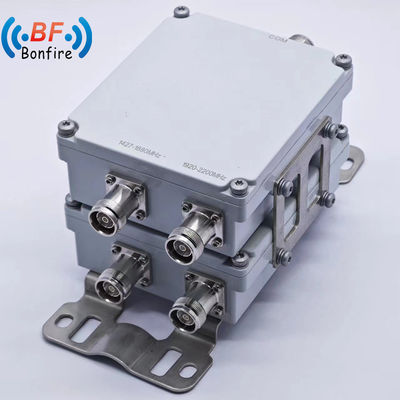 1710-2170 МГц 2300-2700 МГц Триплексер с низким Pim -160dbc RF диплексером и 4.3-10-F соединителем