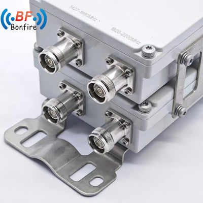 1710-2170 МГц 2300-2700 МГц Триплексер с низким Pim -160dbc RF диплексером и 4.3-10-F соединителем