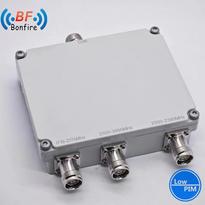 2300-2400 2500-2700 МГц Низкий Pim -150dbc Триплекссер RF Диплекссер Двойной Диплекссер RF Двухдиапазонный Комбинатор с 4.3-10-F соединителем