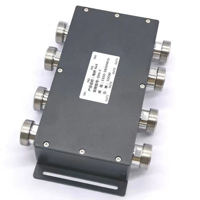Гибридный комбайнер Гибридный соединитель 4 в 4 из 698-3800 МГц DIN-F с интерфейсом DIN-F