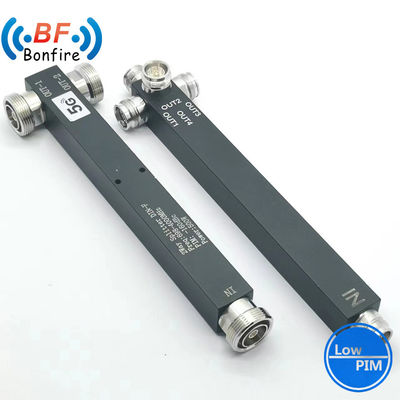 Внутренний/внешний IP65 RF разделитель питания 50W 2-сторонний 350-3800MHz 4.3/10-женский разъем