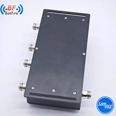 4.3-10 женский широкополосный 4X4 гибридный комбинатор с низким Pim -160dBc 2X43dBm DQ-XXXXX серый