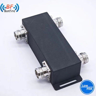 Гибридный соединитель VHF 698-4000MHz 2X2 3dB для интерфейса 4.3-10-F/DIN-F/N-F