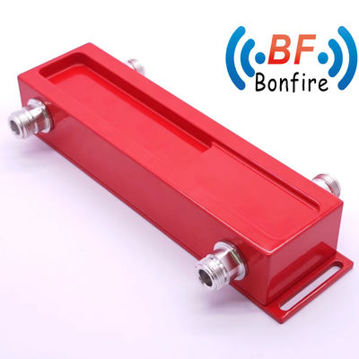 160dbc 500W N Тип 698-3800MHz 2X2 Внутренний красный гибридный соединитель для проектов Ibs / Das