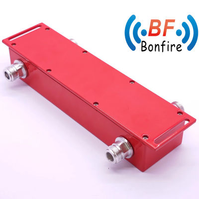 160dbc 500W N Тип 698-3800MHz 2X2 Внутренний красный гибридный соединитель для проектов Ibs / Das