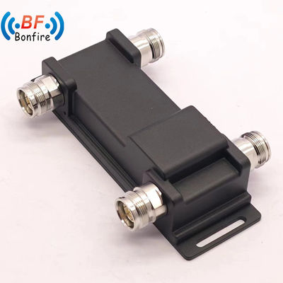 DQ-XXXXX Low Pim -155dbc 300W 698-4000MHz 2*2 Гибридный комбайнер с 4,3-10 женского пола