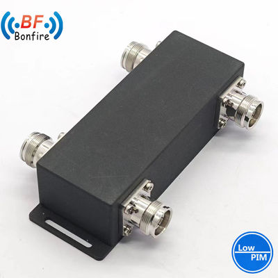 4.3-10-F/DIN-F/N-F Интерфейс UHF 698-3800MHz 2-путиный гибридный соединитель RF/гибридный соединитель