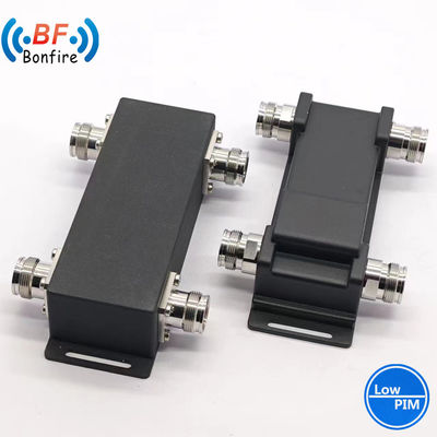 4.3-10-F/DIN-F/N-F Интерфейс UHF 698-3800MHz 2-путиный гибридный соединитель RF/гибридный соединитель