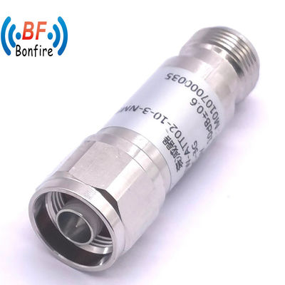 Красный 5W RF DC-3GHz Коаксиальный фиксированный аттенюатор Nm-NF Коннектор 3dB 5dB 6dB 7dB 8dB 10dB 13dB 15dB 20dB 30dB 40dB