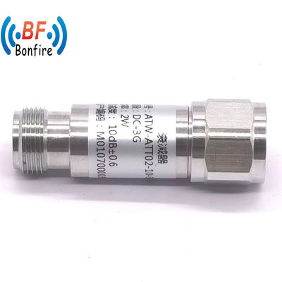 Красный 5W RF DC-3GHz Коаксиальный фиксированный аттенюатор Nm-NF Коннектор 3dB 5dB 6dB 7dB 8dB 10dB 13dB 15dB 20dB 30dB 40dB