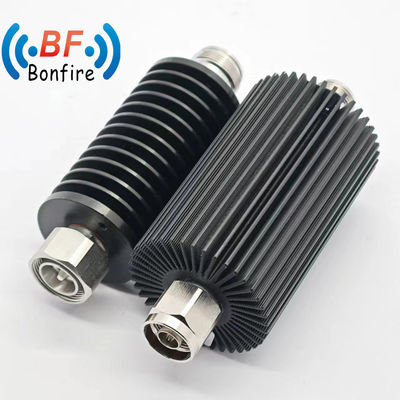 Серый DC-3800MHz RF Коаксиальный аттенуатор 40dB N Тип мужской на женский 10W Низкий аттенуатор Pim