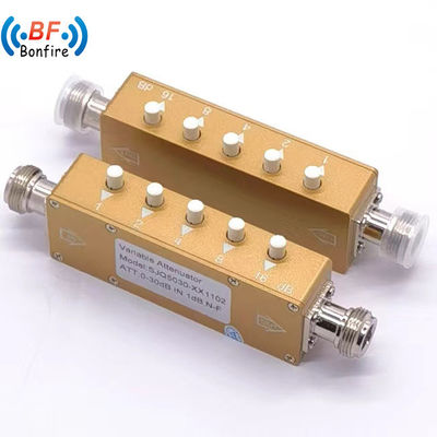 Шаг Att N-F DC-3000MHz 5W RF переменный аттенуатор для стабильной и точной аттенуации