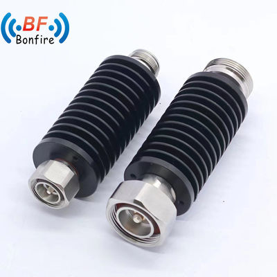 Синий 50 Ом 100 Вт Коаксиальный аттенуатор Шаговый аттенуатор 3dB/6dB/10dB/20dB/30dB Регулируемый
