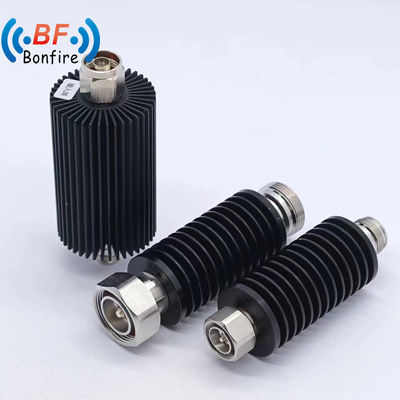 DC-3800MHz Шаговый аттенуатор N-M до N-F Коаксиальный фиксированный 100W RF микроволновой аттенуатор