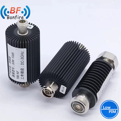 50 Вт радиочастотный аттенуатор 3dB-40dB SMA-тип DC-3800MHz Коаксиальный регулируемый аттенуатор для микроволн