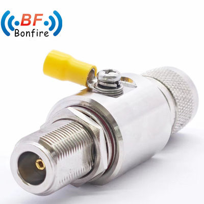 RF Коаксиальный защитник от молниеносных волн N-M до N-F 6000MHz UHF Pl259 до So239 Jack Arrester