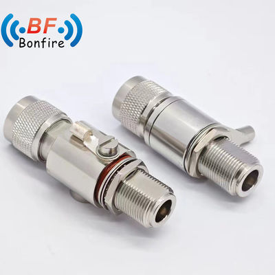 BLQ-XXXXX RF 698-3800MHz Женщина Джек Коаксиальный молниезащитник N-M к N-F Интерфейс
