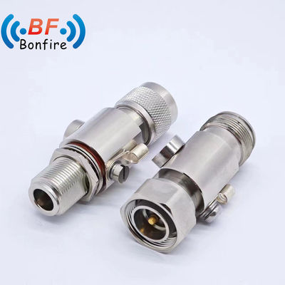 BLQ-XXXXX RF 698-3800MHz Женщина Джек Коаксиальный молниезащитник N-M к N-F Интерфейс
