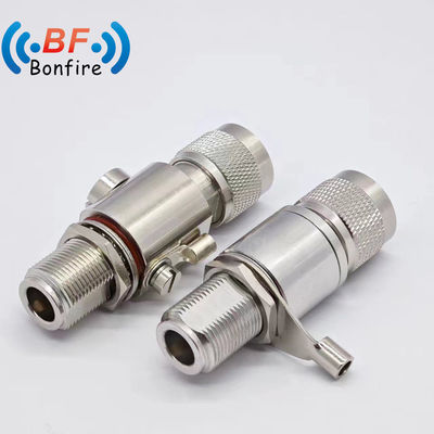 BLQ-XXXXX RF 698-3800MHz Женщина Джек Коаксиальный молниезащитник N-M к N-F Интерфейс