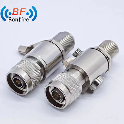 BLQ-XXXXX RF 698-3800MHz Женщина Джек Коаксиальный молниезащитник N-M к N-F Интерфейс