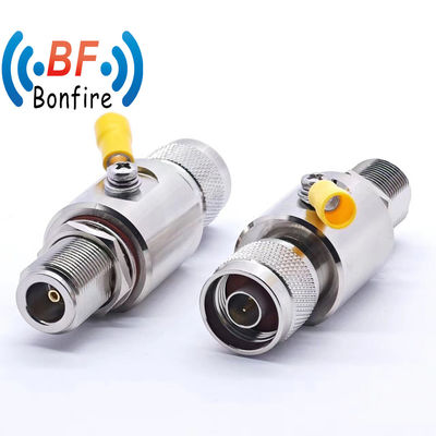Внутренний/внешний IP65 698-3800МГц RF-арестор Молниеносный защитник Арестор F Противопожарная трубка