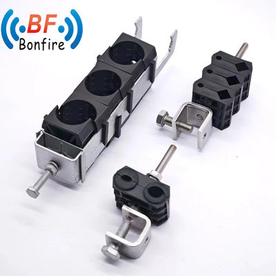 6 Way Flexline Fiber Optic Dual Feeder Clamp для 4,0-7,0 мм кабеля Пробный заказ принят