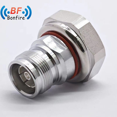 Водонепроницаемый RF 4.3-10 Mini DIN Female Connector для 1/2 prime prime Гибкий коаксиальный кабель