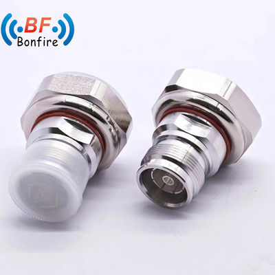 Водонепроницаемый RF 4.3-10 Mini DIN Female Connector для 1/2 prime prime Гибкий коаксиальный кабель