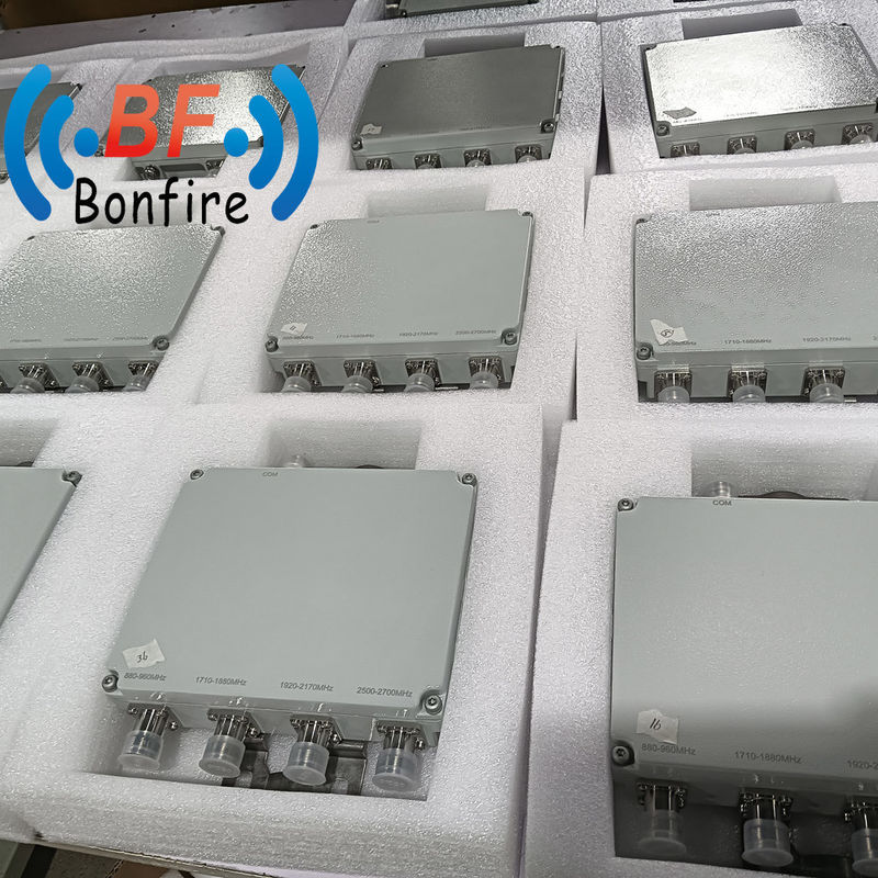 5g Комбинатор 698-3800МГц RF Широкополосный низко-пимский квадрплекс для IBs Bts Das RF Multiplexer