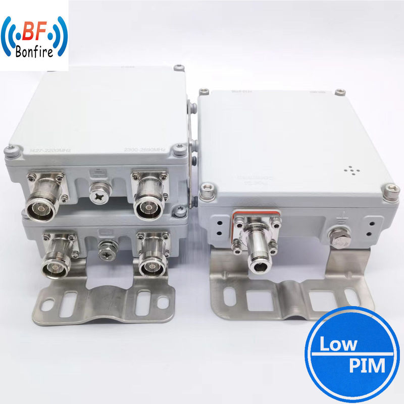 Twin-Duplexer 1710-1880/1920-2690MHz 7/16DIN Женщина IP65 -155dbc для проектов Ibs/Das