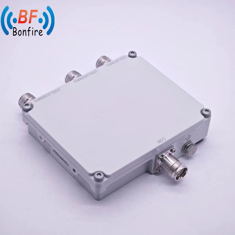 4.3-10 F Интерфейс 1710-1880/1920-2170/2300-2700MHz Широкополосный радиочастотный комбинатор для DAS