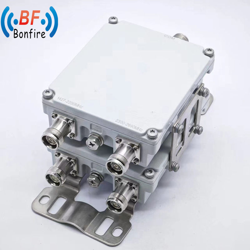 1710-1880/1920-2170/2300-2700MHz VHF UHF RF Diplexer N женский тип комбинирующий двойной диапазон