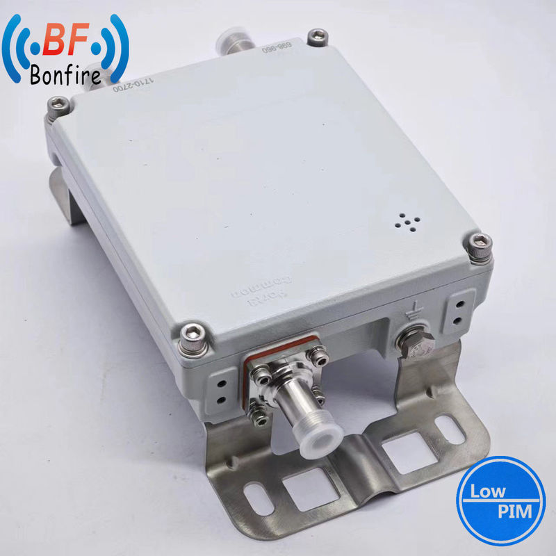 Серый 1710-2170 МГц 2300-2690 МГц RF Low Pim Cavity Duplexer Combiner N женский тип для связи
