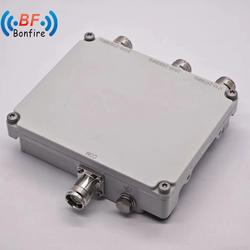 4X4 Low Pim 1710-1880 1920-2170 2300-2400 2500-2700 МГц с N 4.3-10 DIN соединителем Серый