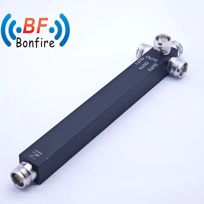 IP65 Low Pim RF 4 Way Reactive Power Splitter Divider с превосходными показателями PIM