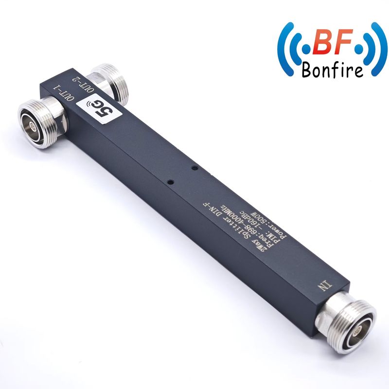 350-3800MHz DIN-F -160dbc IP65 2-управляемый реактивный разделитель мощности с валовым весом 0,510 кг