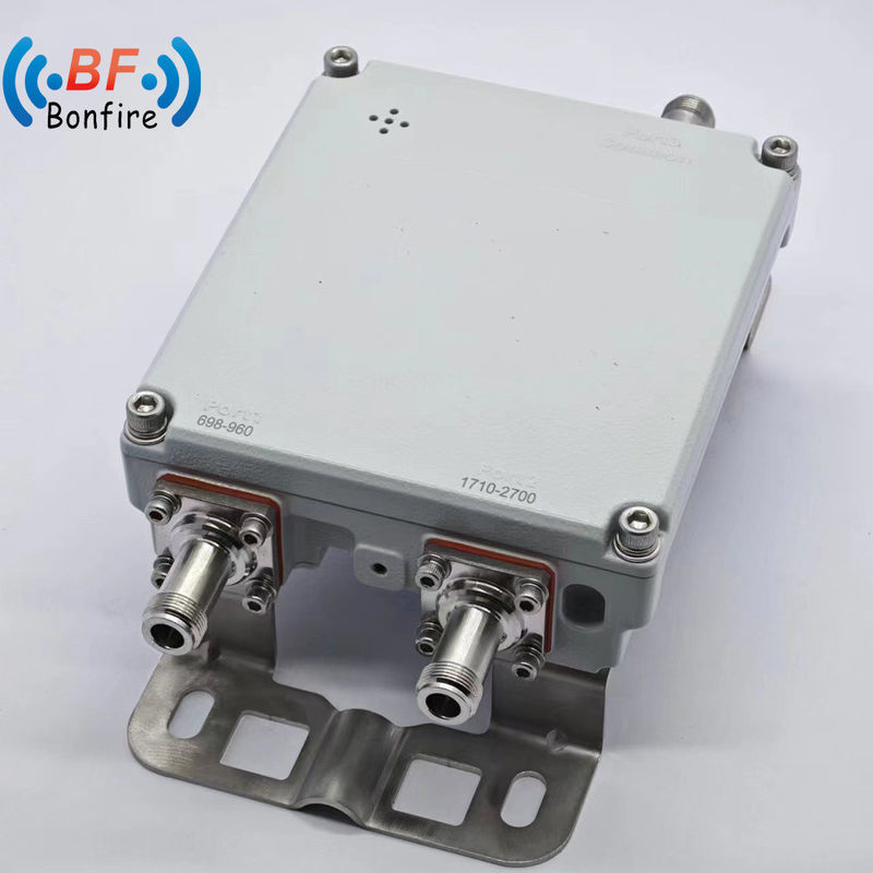 1710-2170 МГц 2300-2700 МГц Триплексер с низким Pim -160dbc RF диплексером и 4.3-10-F соединителем