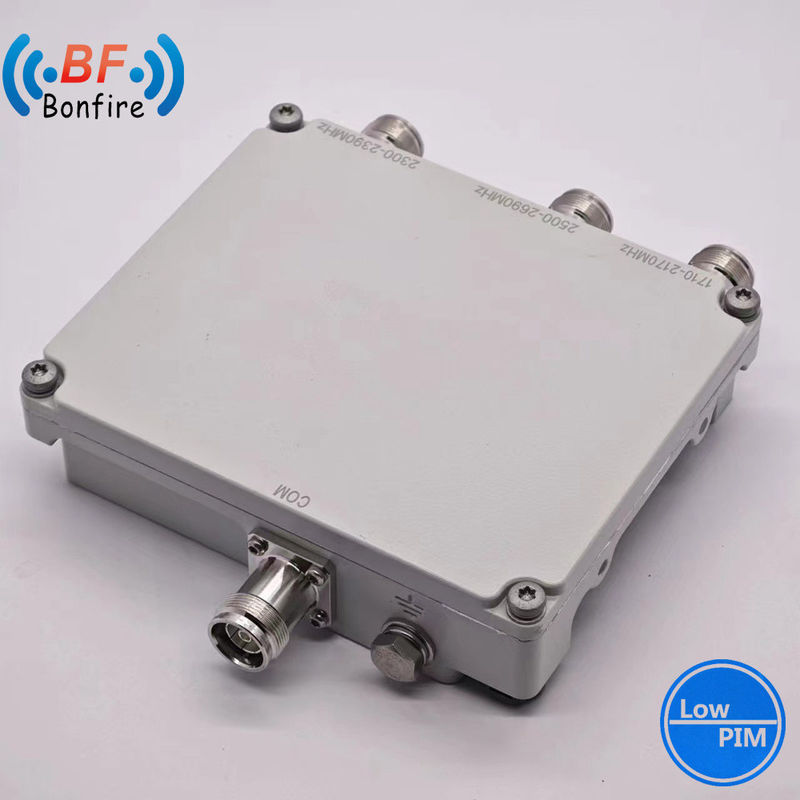 Триплексер RF Diplexer 1710-1880 1920-2170 2300-2400 2500-2700 МГц Двойной комбинатор с женским разъемом DIN