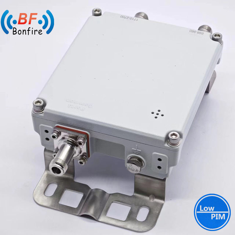 2300-2400 2500-2700MHz RF Комбинатор -155dbc 300W Триплексерный RF Диплексер с соединителем DIN-F